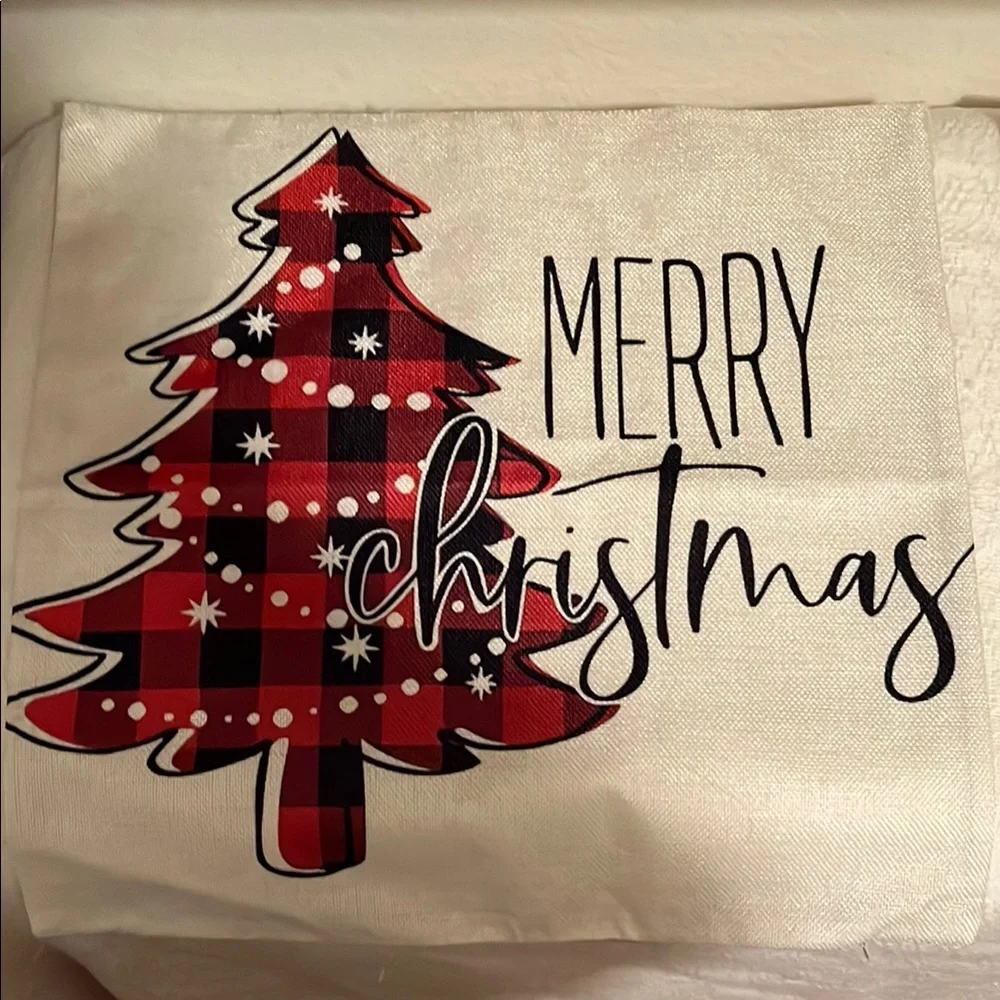 8 Assorted Holiday Throw pillow covers NWOT